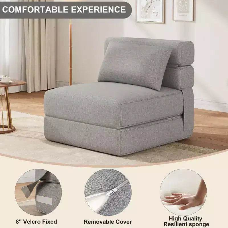 Divano Letto Pieghevole da Pavimento in Memory Foam