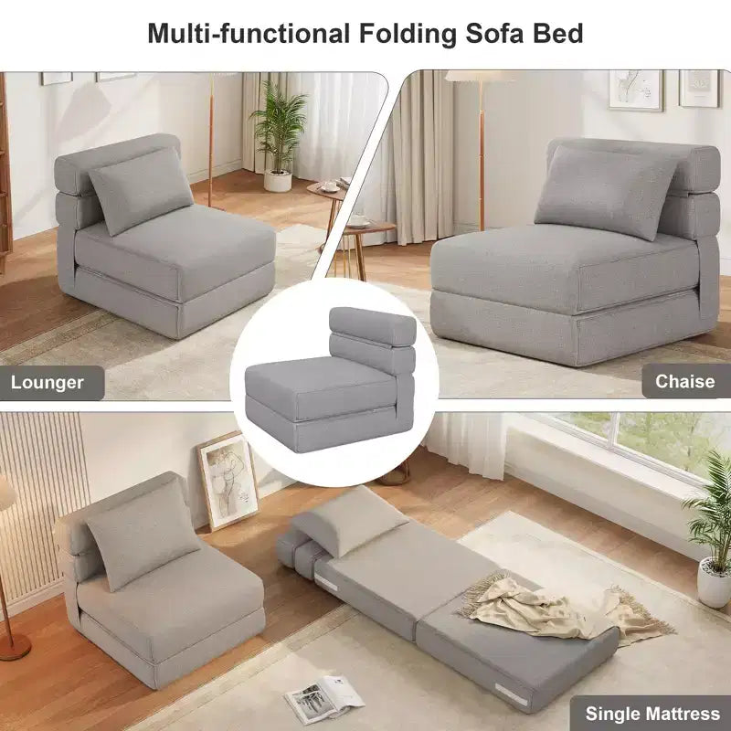 Divano Letto Pieghevole da Pavimento in Memory Foam