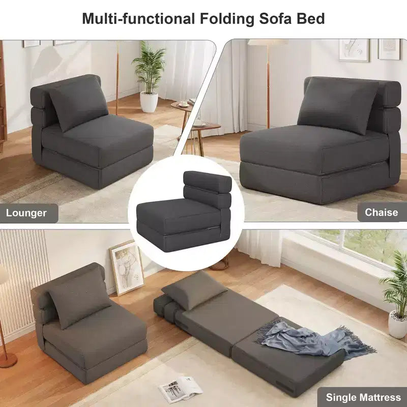 Divano Letto Pieghevole da Pavimento in Memory Foam