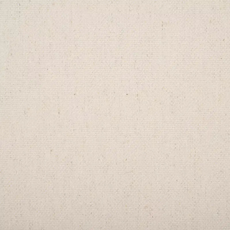Panca Rivestita in Legno di Mango e Rattan con Cuscino Rimovibile in Cotone, 2 Posti, 111,5 cm L x 37,5 cm P x 53,5 cm H - Bianco e Marrone